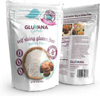 Gluvana Self-Rising Gluten-Free Baking Flour, 1 to 1 Swap for Self-Rising Wheat Flour, Nut-Free, Soy-Free & Dairy-Free, GFCO Certified, Kosher Flour, For Sweet Breads, Muffins, Cookies & More, 16 oz