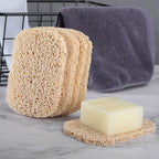Cabilock Soap Saver Non-Slip Soap Tray with Drain 4.52 Inch PVC Dish for Bar Storage Bathroom and Kitchen Organization Accessory
