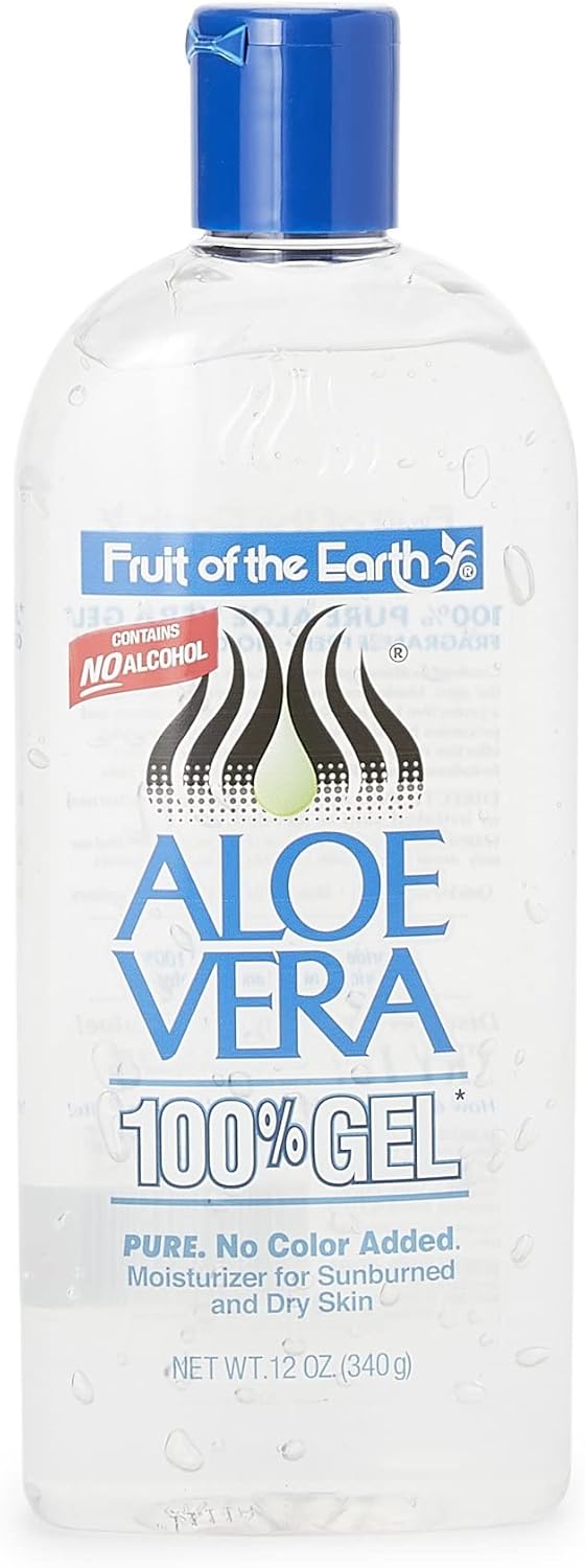 Fruit of the Earth Moisturer Gel, Aloe Vera, 12 Ounce