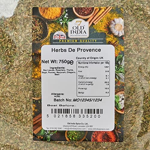 Old India Herbs De Provence 750 g