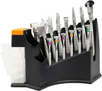14 pcs Optical Eyeglass Repair Kit Eyeglass Repair Tools Optician's Optical Tool Kit Eyeglass Repair 6 pcs Screwdriver 8 pcs Pliers