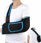 Arm Sling, Lightweight & Breathable Medical Sling with Adjustable Shoulder Strap, Shoulder Mesh Immobilizer Slings for Elbow Injury/Torn Rotator Cuff/Wrist Injury/Surgery, Right or Left, Women or Men