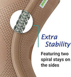 Actimove Everyday Supports Knee Support Closed Patella 2 Stays – Helps with Pain Relief and Swelling – For Chronic Knee Pain and Overuse Knee Injuries – Left/Right Wear – Beige, Medium