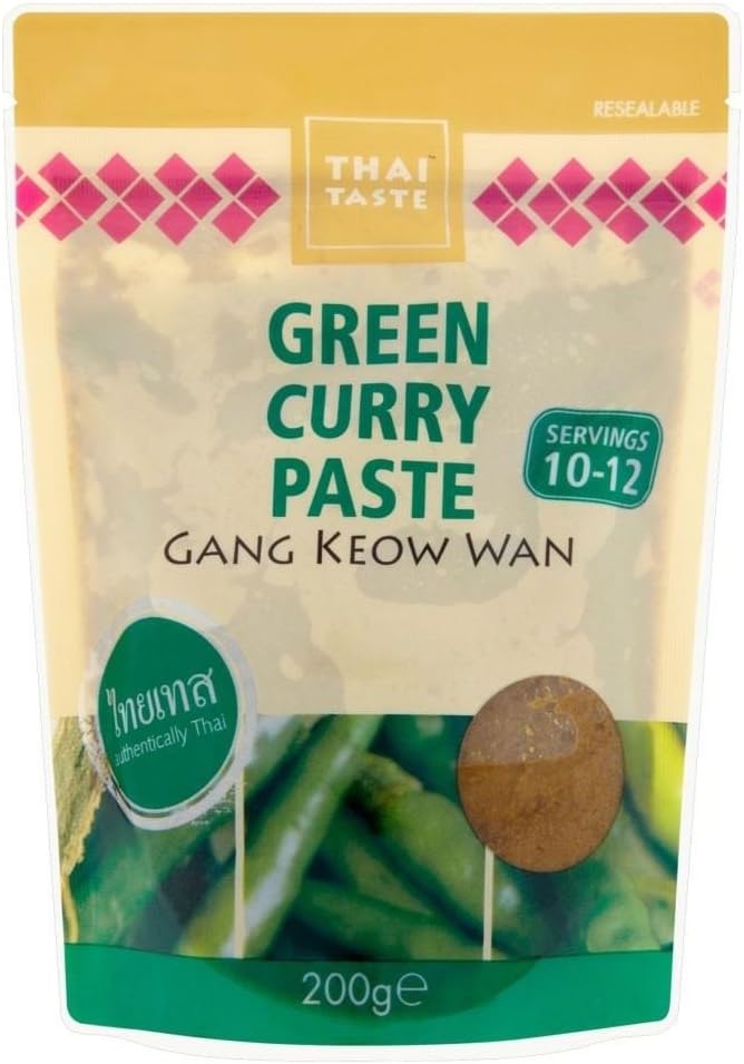 Thai Taste Green Curry Paste (200g) - Pack of 2