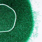 Kasvan Sanding Sugar Sprinkles - Edible Sugar Crystals, Baking Cake Decorations, Ice Cream Toppings cupcake Decorating, Wedding Party Chirstmas Supplies, 85g/3.2oz (Dark Green)