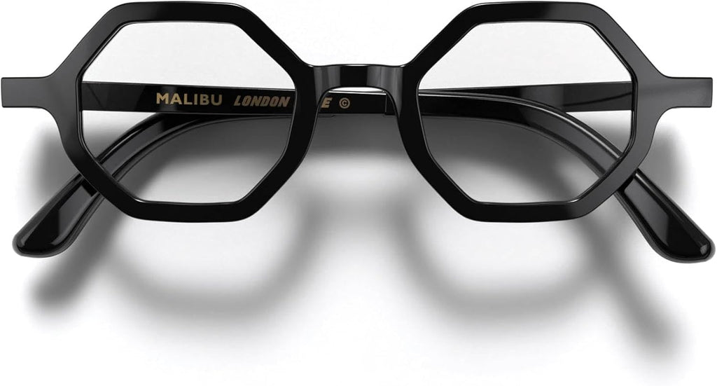 LONDON MOLE® Malibu reading glasses | Hexagonal/octagonal shape | Unisex | Spring hinges
