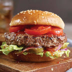 Premium Classic Beef Steak burgers, 12 count, 4.5 oz each - Vacuum Sealed Restaurant-Quality Beef and Cooking Instructions from Kansas City Steak Company. A Grill Ready True American Classic.
