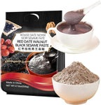 SIJIYUNLI-Red Date Walnut Black Sesame Paste 500g/17.63oz breakfast Quick brewing