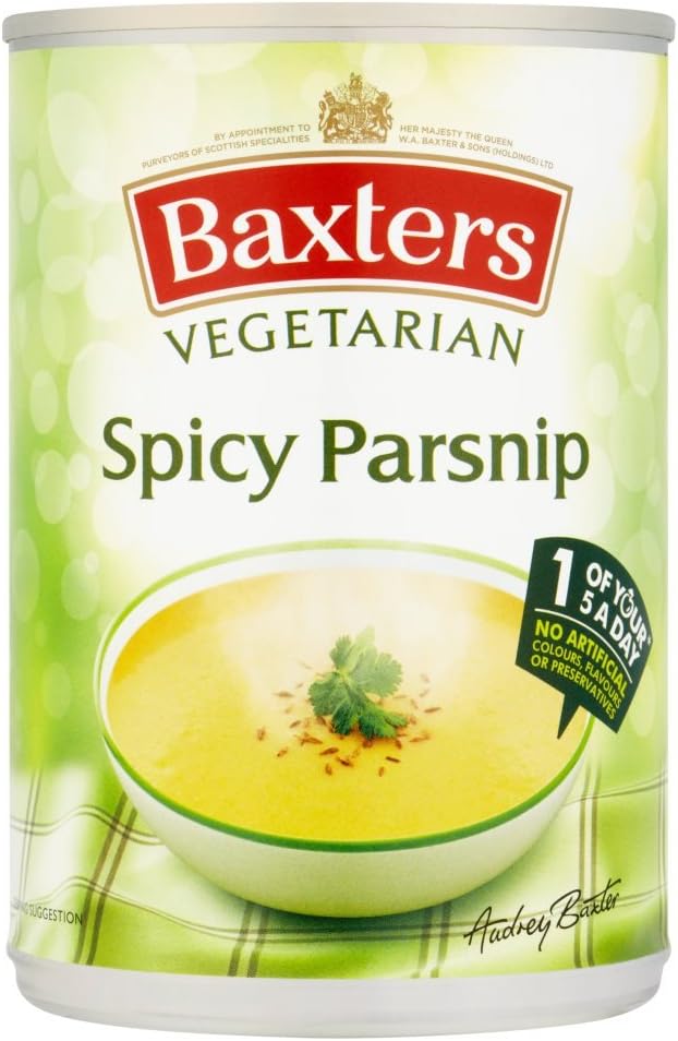 Baxters Vegetarian Spicy Parsnip Soup (400g) by Baxters