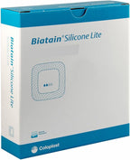 Biatain Silicone Lite Foam Dressing 5" x 5", Pad Size 2.87" x 2.87" - 10 Each / Box