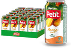 Petit Mango Nectar, 330 ml Cans (Pack of 24) – Sweet Tropical Fruit Juice Beverage