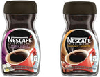 NESCAFE Coffee Bundle, One Rich Hazelnut 100g and One Rich French Vanilla 100g, {Imported from Canada}