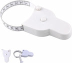 60"/150cm Dual Scale Auto-Lock Tape Measure for Body - Retractable Y-Type, Waist Hip Arms Measuring, Fitness & Sewing, Portable Handheld Tape Measure