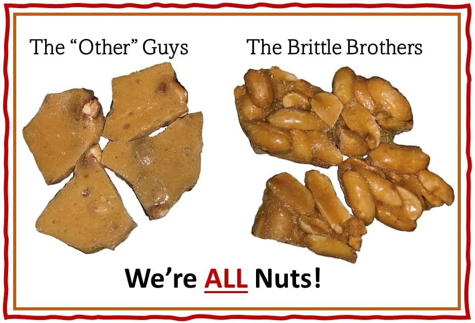 Brittle Brothers Bacon Peanut Brittle - 16 oz Gift Box - Gourmet Candy
