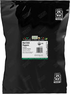 Frontier Co-op Organic Crushed Red Chili Peppers - Kosher | 16 Ounce (Pack of 1)