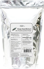 Grape Seed (Europe) Extract Powder Standardized 95% Proanthocyanidins OPC (100 Grams (3.52 oz)) Europe Grown GMO Free Non-Irradiated