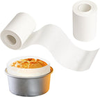 Baking Parchment Paper Side Liners - 2.95 in x 131.23 ft Cake Pan Side Liner Roll Parchment Paper Strips for Round Cake Pans, Cheesecake Springform Pan, Heat Resistant Kitchen Paper