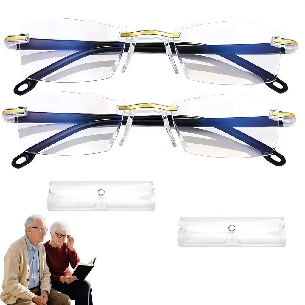 Auto Focus Glasses，Anti-Blue Light Automatic Zoom Reading Intelligent Presbyopia Glass，Self Adjusting Presbyopia Glass.