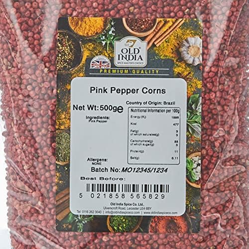 Old India Pink Pepper Corns 500 g