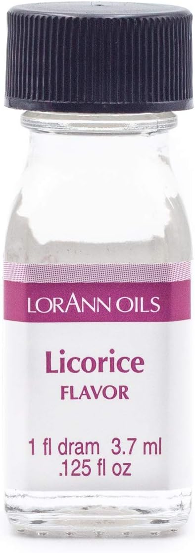 LorAnn Licorice (Black) SS Flavor, 1 dram bottle (.0125 fl oz - 3.7ml - 1 teaspoon)