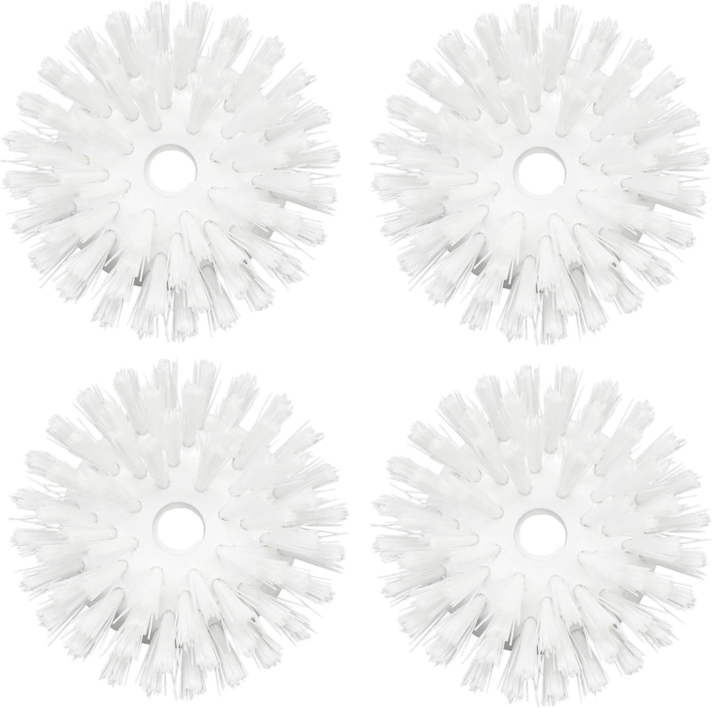 4 Pack Palm Brush Refills for OXO Soap Dispensing Palm Brush, Palm Brush Replacement Head