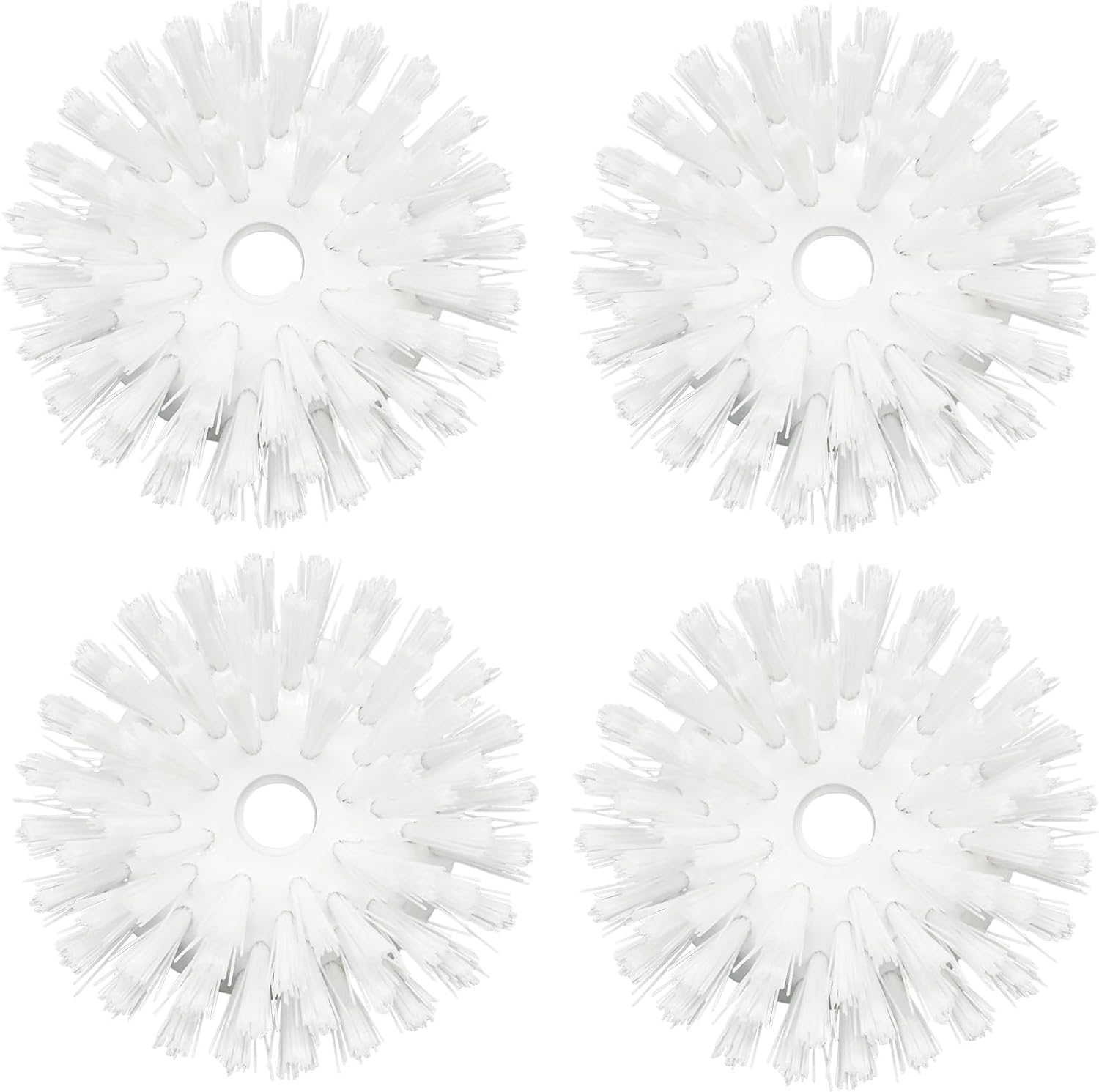 4 Pack Palm Brush Refills for OXO Soap Dispensing Palm Brush, Palm Brush Replacement Head