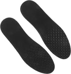 Didiseaon Breathable Running Shoe Insoles for Women, Anti-Skid Comfort Footbeds, Thin Cushioning Inserts for Sports and Military Training, Black Size 35-40