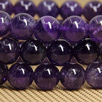 Angelstones Handmade Natural Healing Gemstone 8mm Round Beads Stretch Crystal Bracelet 7 Inch Unisex