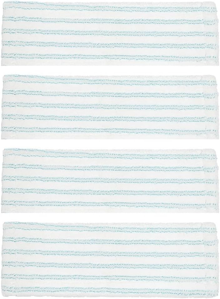 Replacement Mop Cover For Leifheit XL Cotton Plus, Washable Microfiber Pad With Absorbent Fibres For Hard Floors, And Frames, Telescopic Or Steel Handle(4 PACK)