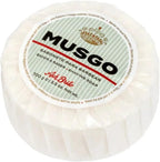 Ach Brito Musgo Shaving Soap, 100g - Made in Portugal, Natural Ingredients, Smooth Shave - Classic Bar Soap for Men - Traditional Portuguese Grooming Essential, White