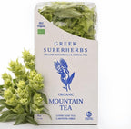 ORGANIC GREEK MOUNTAIN TEA (Mount Olympus) | Loose Herbal Tea for Longevity | Sideritis Scardica | 100% Organic, Caffeine Free, Natural & Earthy Flavor | 30G (1.1 OZ)