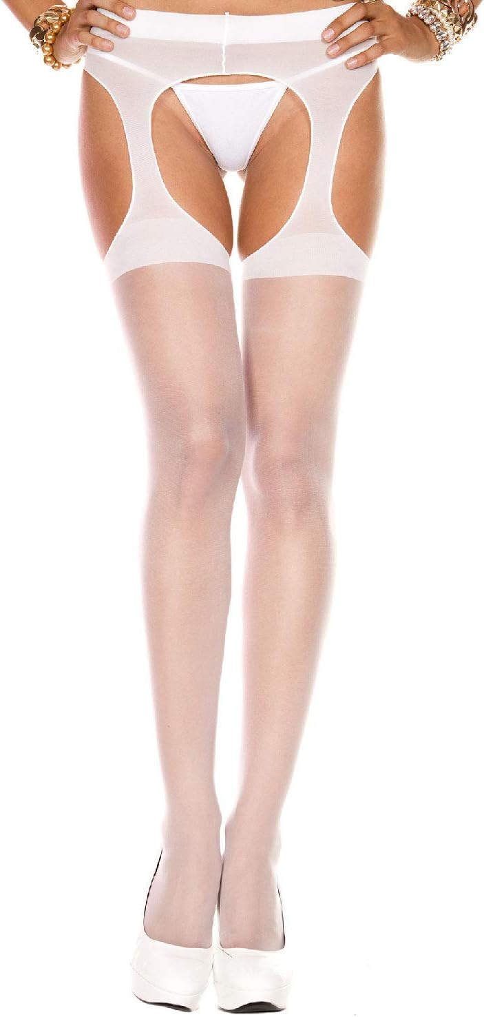Sheer Suspender Pantyhose, Spandex Suspender Pantyhose
