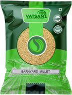 Vatsan Barnyard Millet (1lbs) | 100% Natural & Unpolished Whole Grain | High Fiber, Low GI, Gluten-Free | Healthy Alternative to Rice | Premium Quality