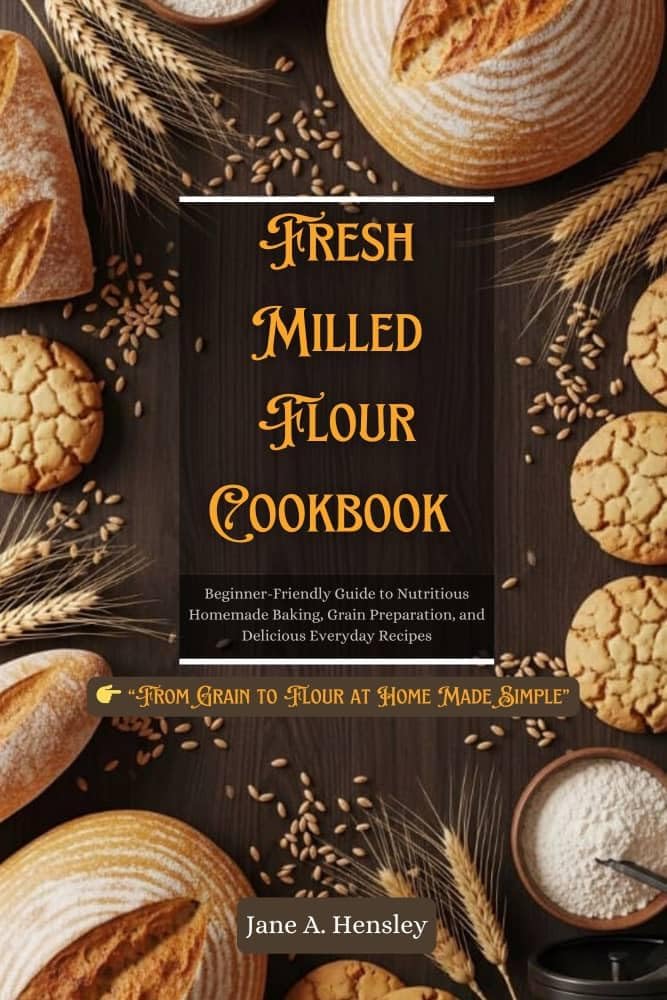 FRESH MILLED FLOUR COOKBOOK: Beginner-Friendly Guide to Nutritious Homemade Baking, Grain Preparation, and Delicious Everyday Recipes