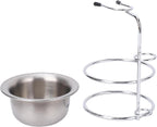 Shaving Bowl, Metal Shaving Stand Bowl Set with Foaming, Stainless Steel Soap Barber Straight Vane/Wing Barber Straight Vane/Wing Barber Straight Vane/Wing Barber Straight Vane/Wing