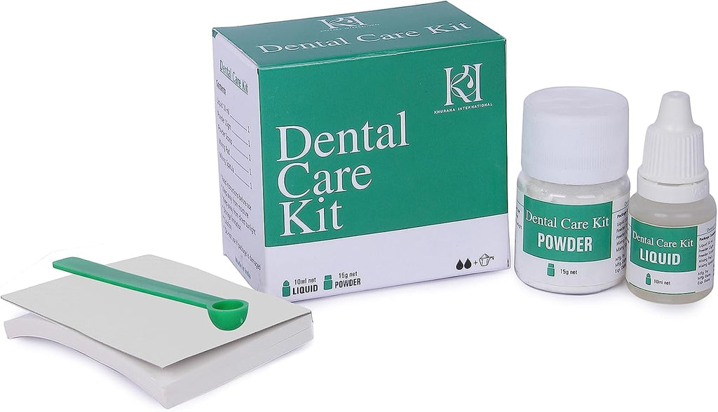 KI Zinc Oxide-Eugenol Dental Cement Kit for Crowns & Bridges Filling