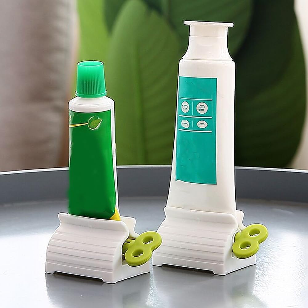 2 Pack Toothpaste Squeezer, Manual Tube Roller for Bathroom, Easy Squeeze Toothpaste Dispenser for Creams & Gels