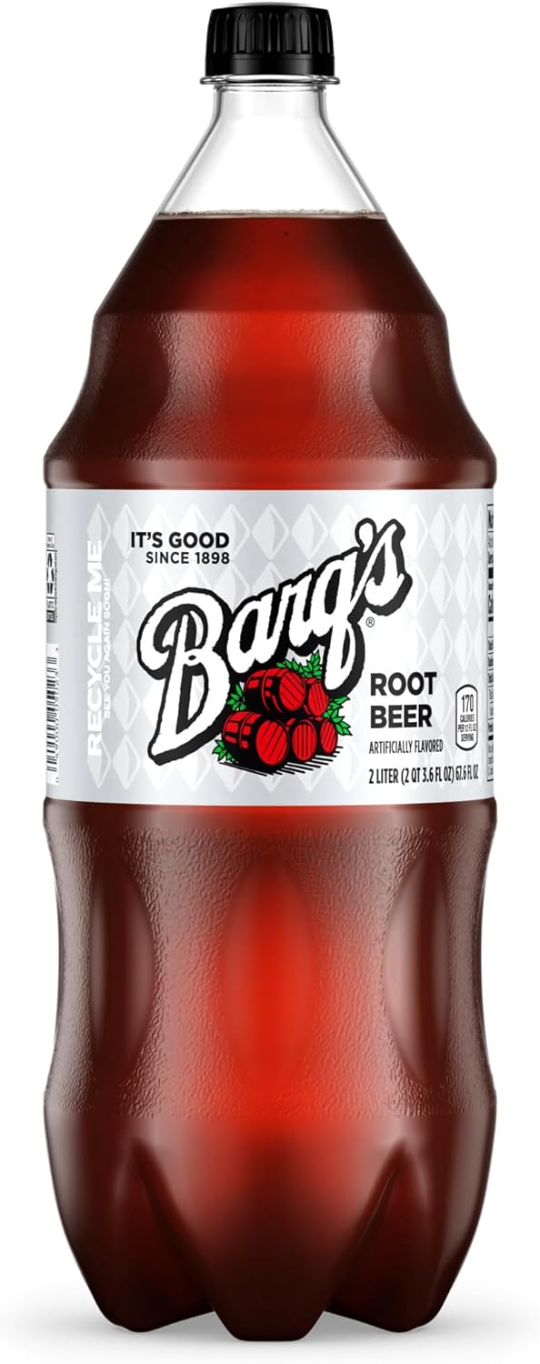 Barq's Root Beer Soda, 67.6 Fl Oz Bottle