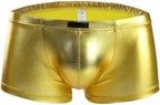 Mendove Mens Liquid Metallic Hot Body Boxer Swimsuit Waterproof