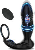 10 Modes Prostrate Device and one-Touch Recovery Portable Soft Silicone Easy to wear Silent and Waterproof Beautifully Packaged Boyfriend Valentines Gifts for Him VK7P3