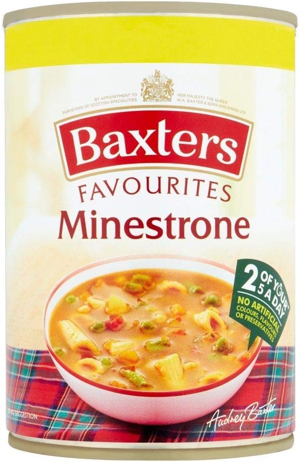 Baxters Favourites Minestrone - 400g - Pack of 2