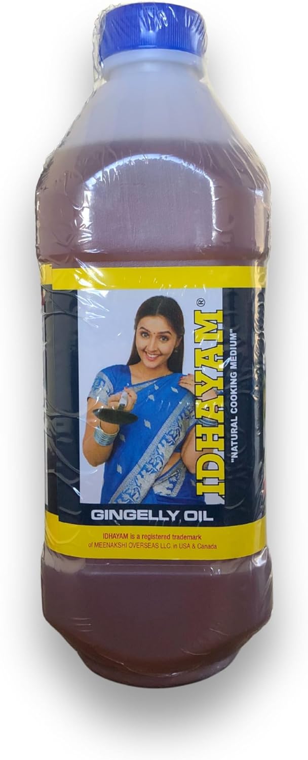 Idhayam Sesame Oil/Gingelly Oil 1l (34 Fl.Oz.)