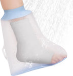 Waterproof Foot Cast Cover for Showering Adult Cast Covers for Shower Leg with Non-Slip Bottom Cast Bag Keep Bandage Dry Cast Protector for Leg, Foot, Ankle Wound