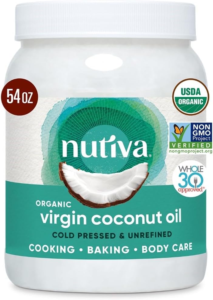 Nutiva, Oil Coconut Extra Virgin Organic, 54 Fl Oz