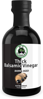 M.G. PAPPAS Thick Aged Balsamic Vinegar from Italy - Gourmet Balsamic Italian Vinegar - A Great Addition to Vinaigrettes, Salads & Dressings - No Preservatives, No Added Sugar - 8.5 Fl Oz (250ml)