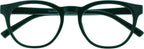 OPULIZE BLU Blue Light Blocking Glasses for Women Men, Cool Round Frame with UV and Eyestrain Protection, Anti-Glare Computer and Gaming Eyewear, Green (Pack of 1)