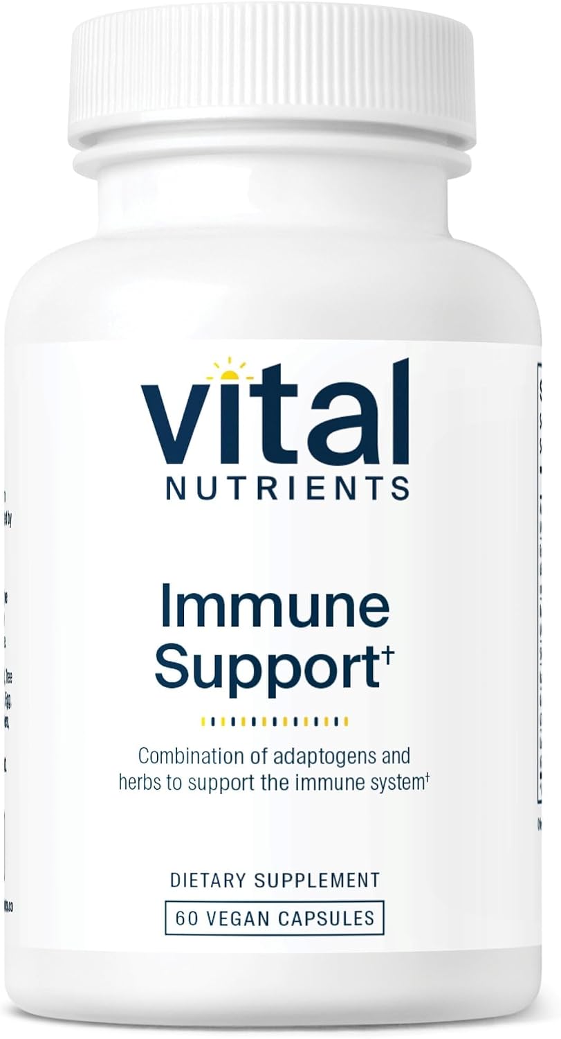 Vital Nutrients Immune Support - Herbal Immune System Support Supplement - Vegan Antioxidant and Immunity Supplement - Gluten, Dairy, Soy Free - Non-GMO - 60 Capsules