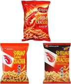 Nongshim Shrimp Cracker Combo (Original + Spicy Flavor + Gochujang) 3 pack / Total 7.84oz