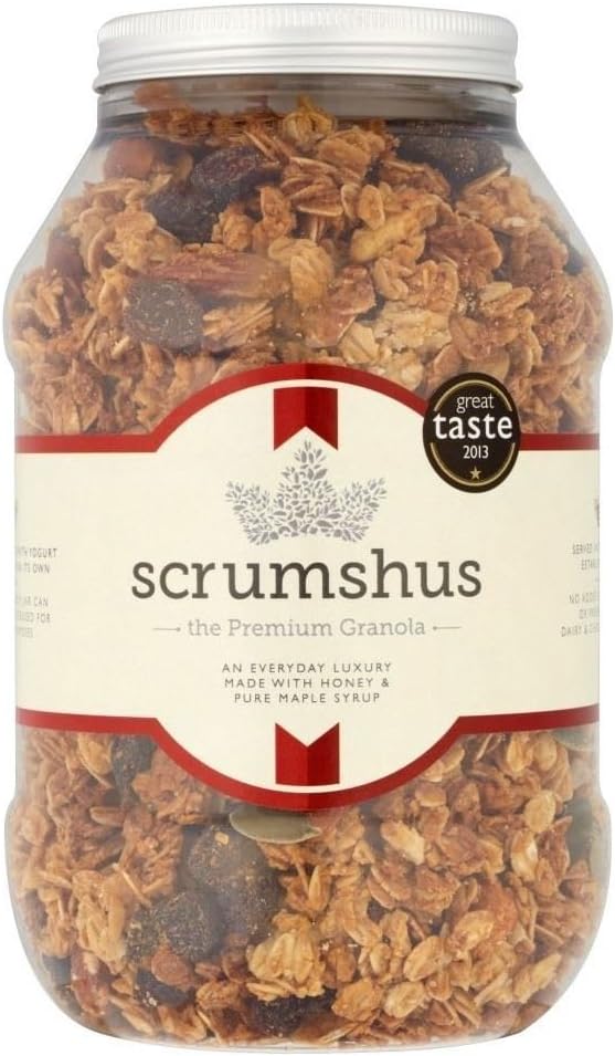 Scrumshus Granola Honey & Maple Syrup (500g)