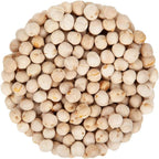 Bayside Candy Dry Roasted White Italian-Style Chickpeas – Crunchy Savory Snack (1LB)